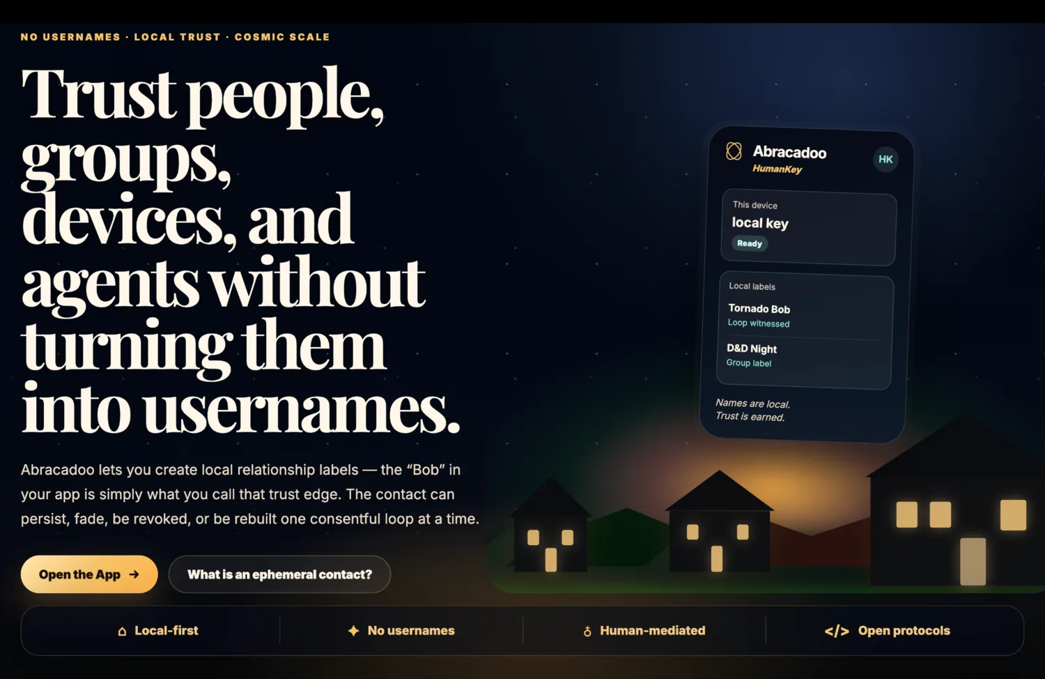 Abracadoo.app beta interface preview